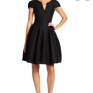 Halston Heritage Cap Sleeve Dress 10